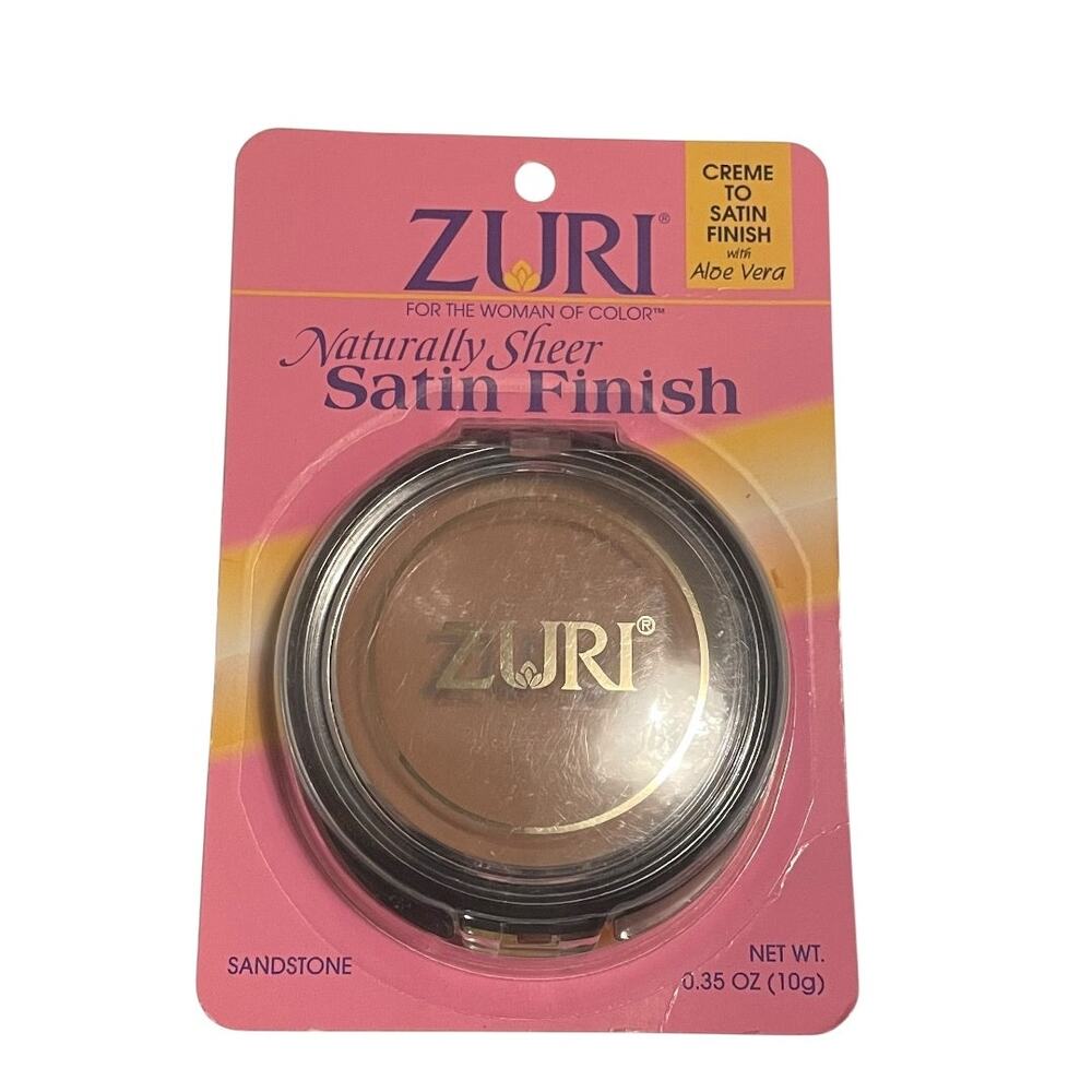 ZURI Naturally Sheer Satin Finish. Sandstone